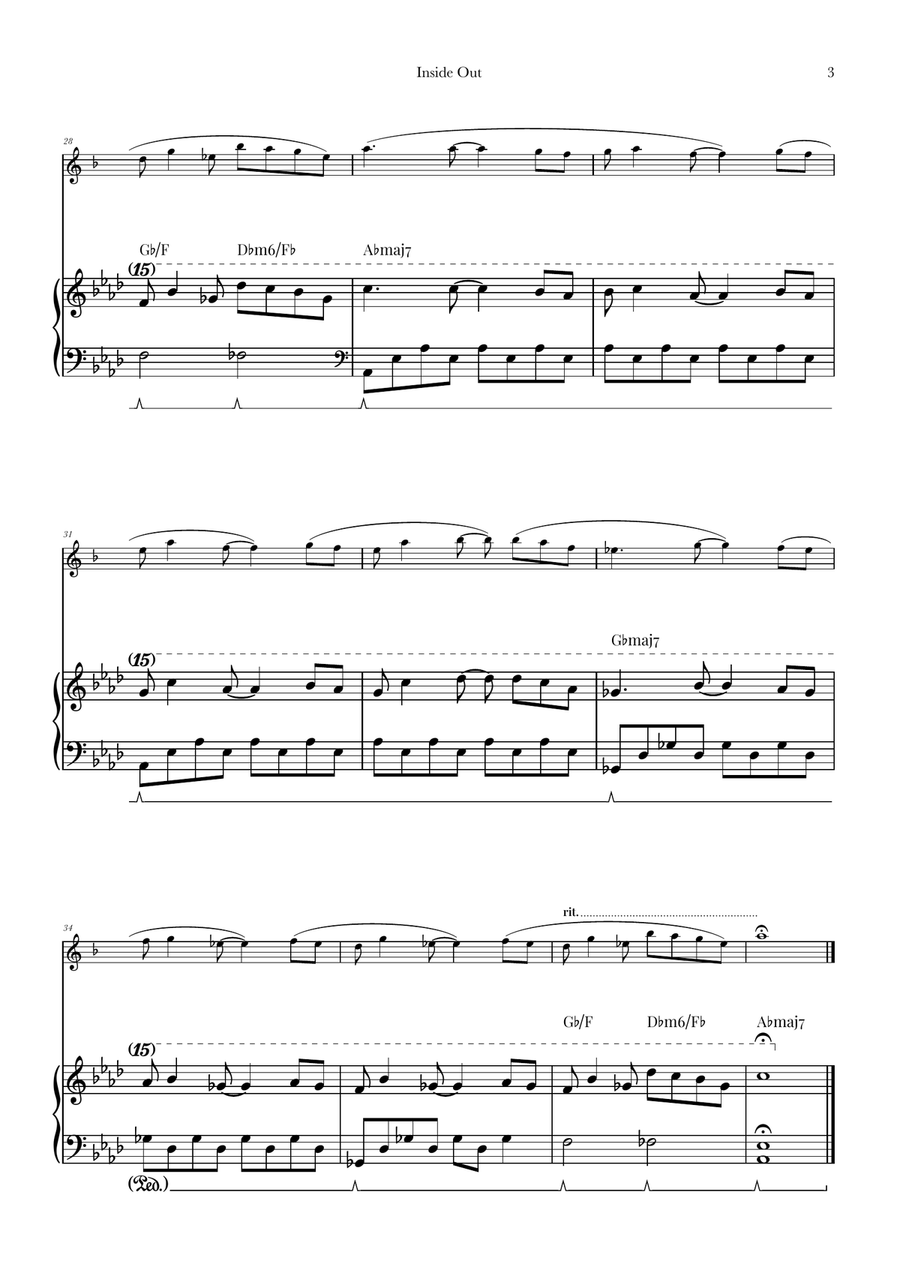Bundle Of Joy Alto Saxophone scores gallery preview page 3