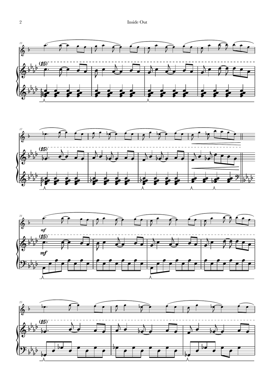 Bundle Of Joy Alto Saxophone scores gallery preview page 2