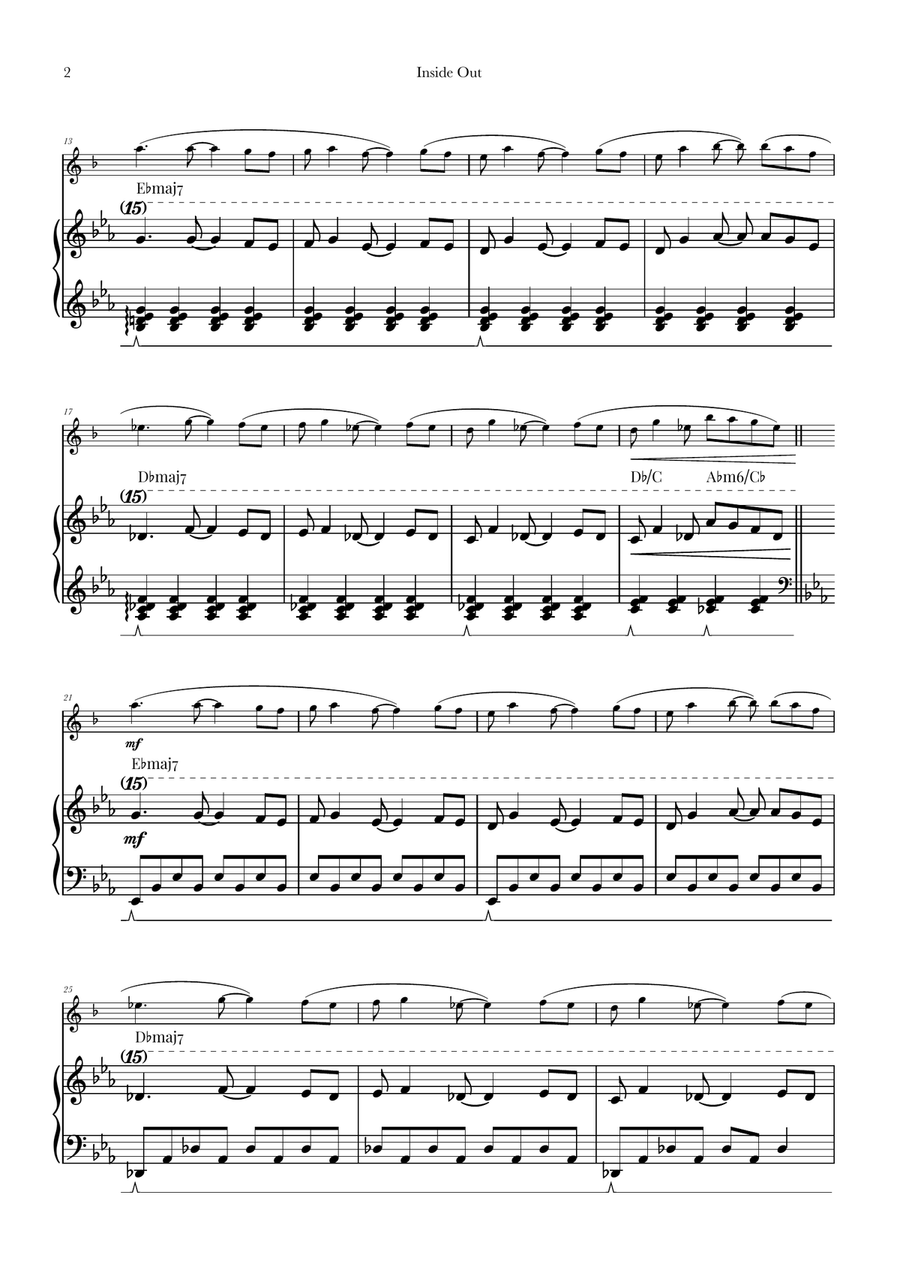 Bundle Of Joy Tenor Saxophone scores gallery preview page 2