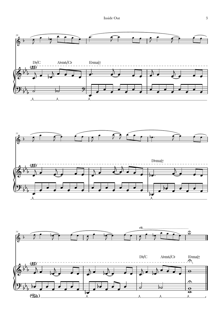 Bundle Of Joy Tenor Saxophone scores gallery preview page 3