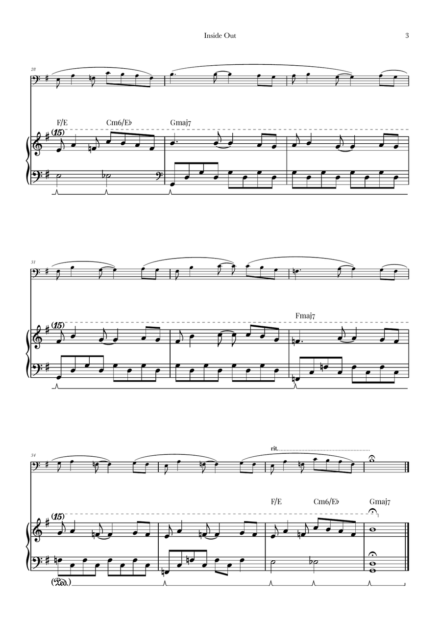 Bundle Of Joy Piano scores gallery preview page 3