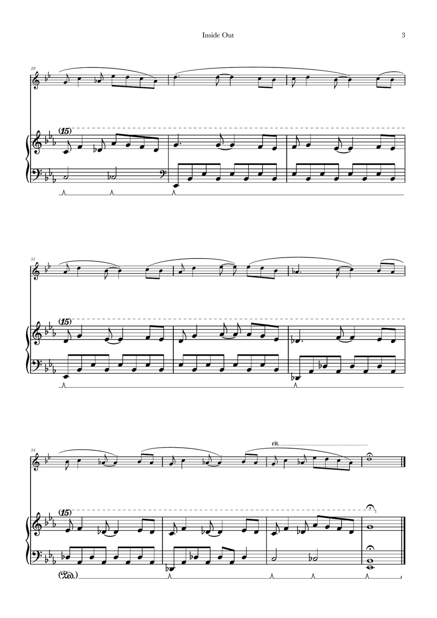 Bundle Of Joy Piano scores gallery preview page 3