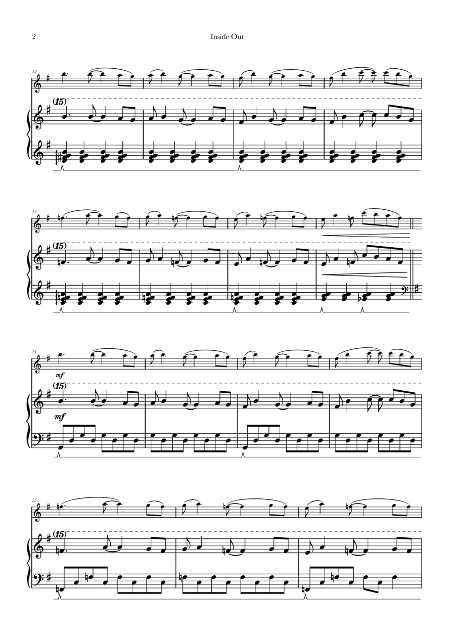 Bundle Of Joy Violin Solo scores gallery preview page 2
