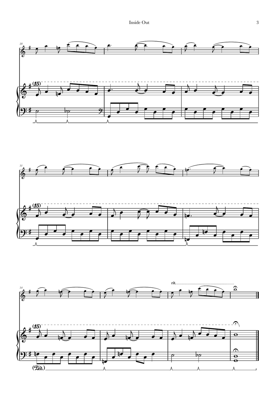 Bundle Of Joy Violin Solo scores gallery preview page 3