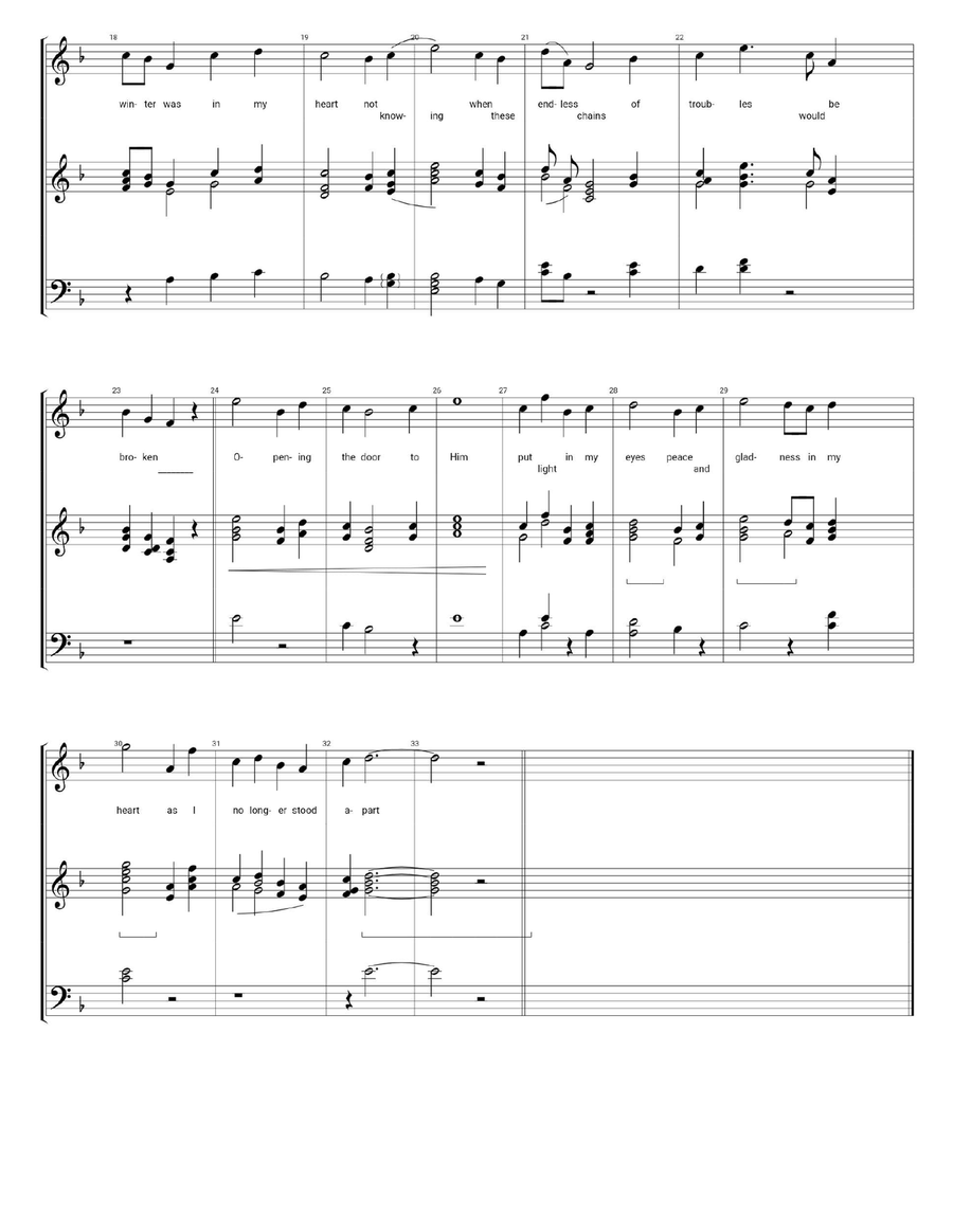 Darkness will have no Dominion Piano Solo scores gallery preview page 2