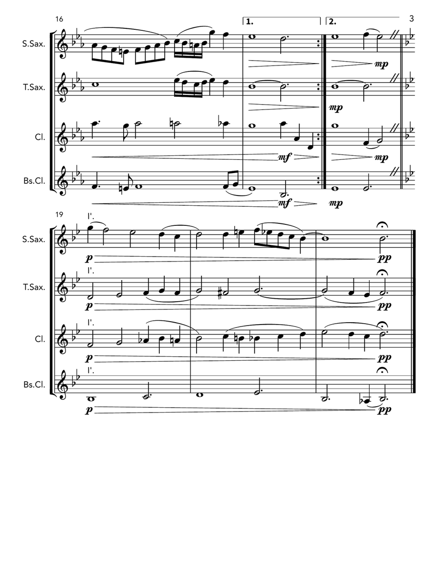 C20r4735 (Chorales) Small Ensemble scores gallery preview page 3