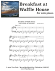 Breakfast at Waffle House for piano solo