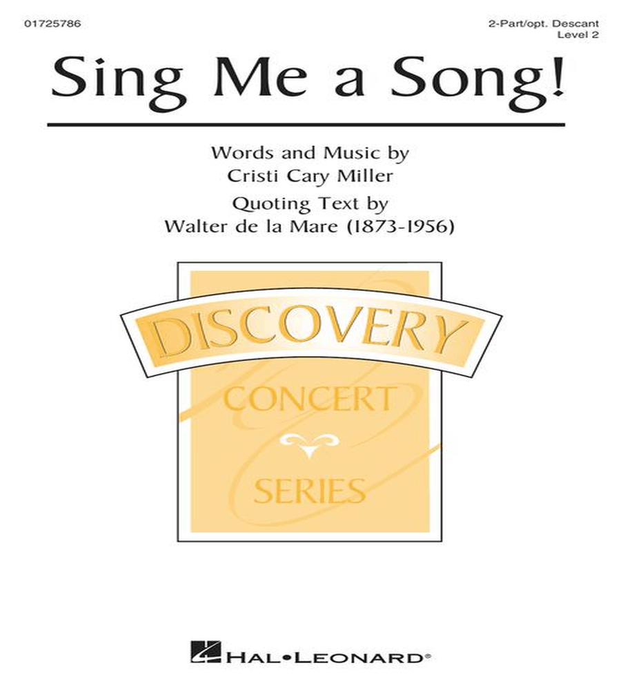 Sing Me a Song! Sing Me a Song! 2-Part scores gallery preview page 2