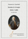 Sonata K322 / L483