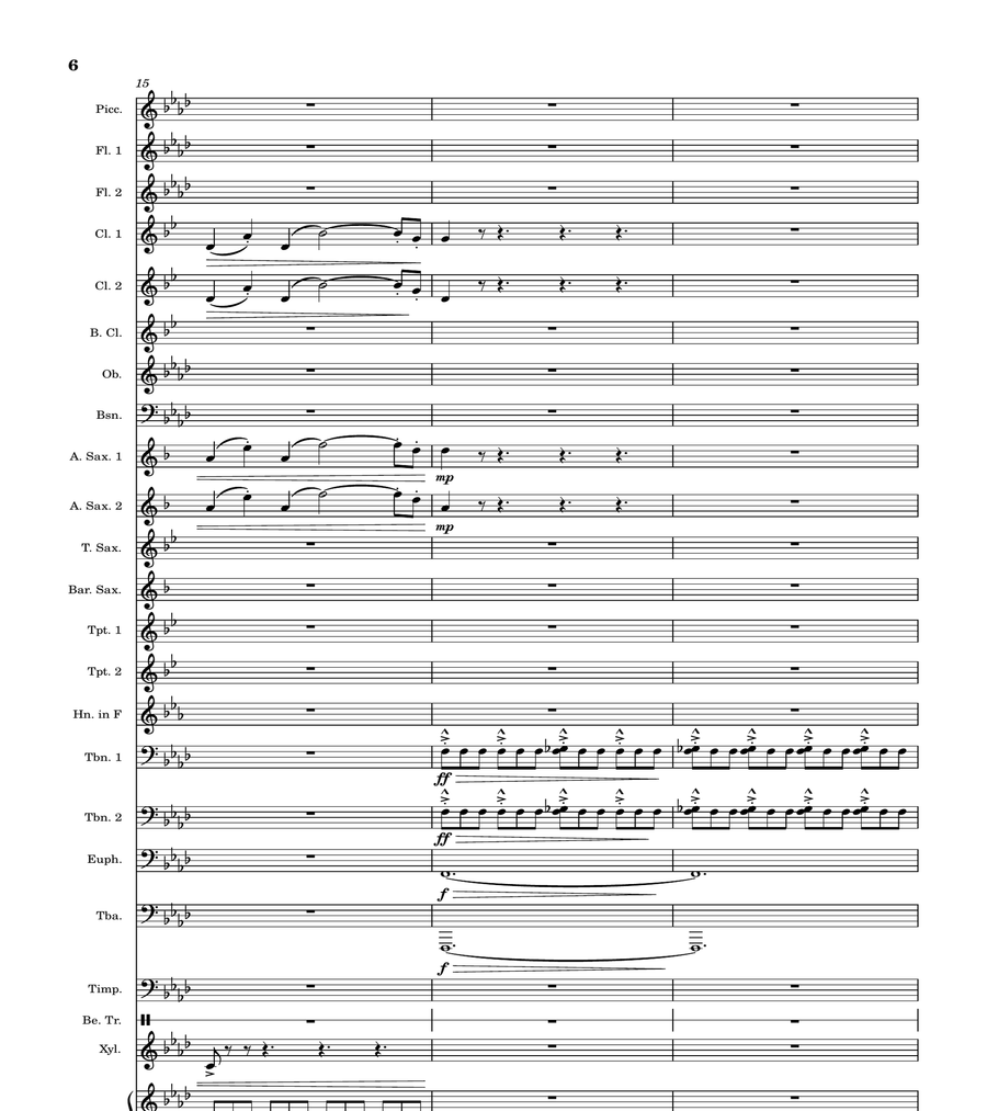 Spellcaster Concert Band scores gallery preview page 5