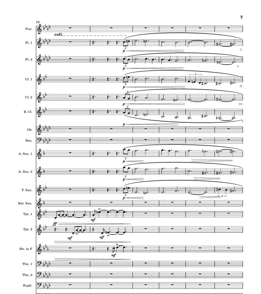 Spellcaster Concert Band scores gallery preview page 6