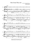 How Great Thou Art