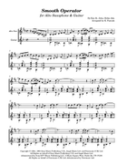 Smooth Operator Alto Saxophone scores gallery preview page 3