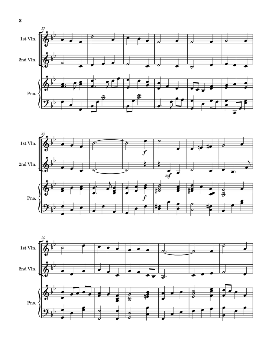It Came Upon the Midnight Clear String Duet scores gallery preview page 2