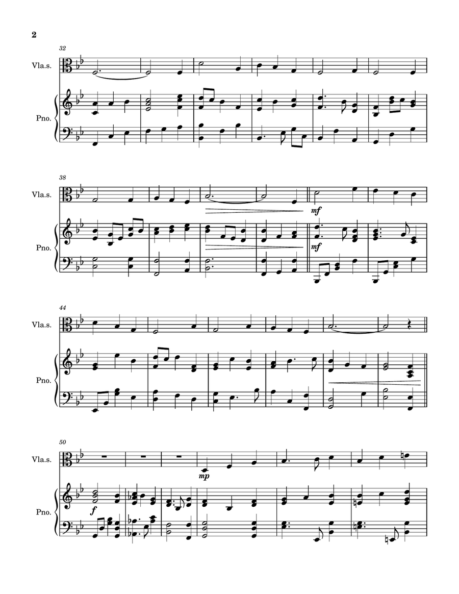 It Came Upon the Midnight Clear Viola scores gallery preview page 2