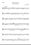 Greensleeves for Violin and Piano
