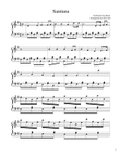 Santiana (Sea Shanty) - Piano Solo