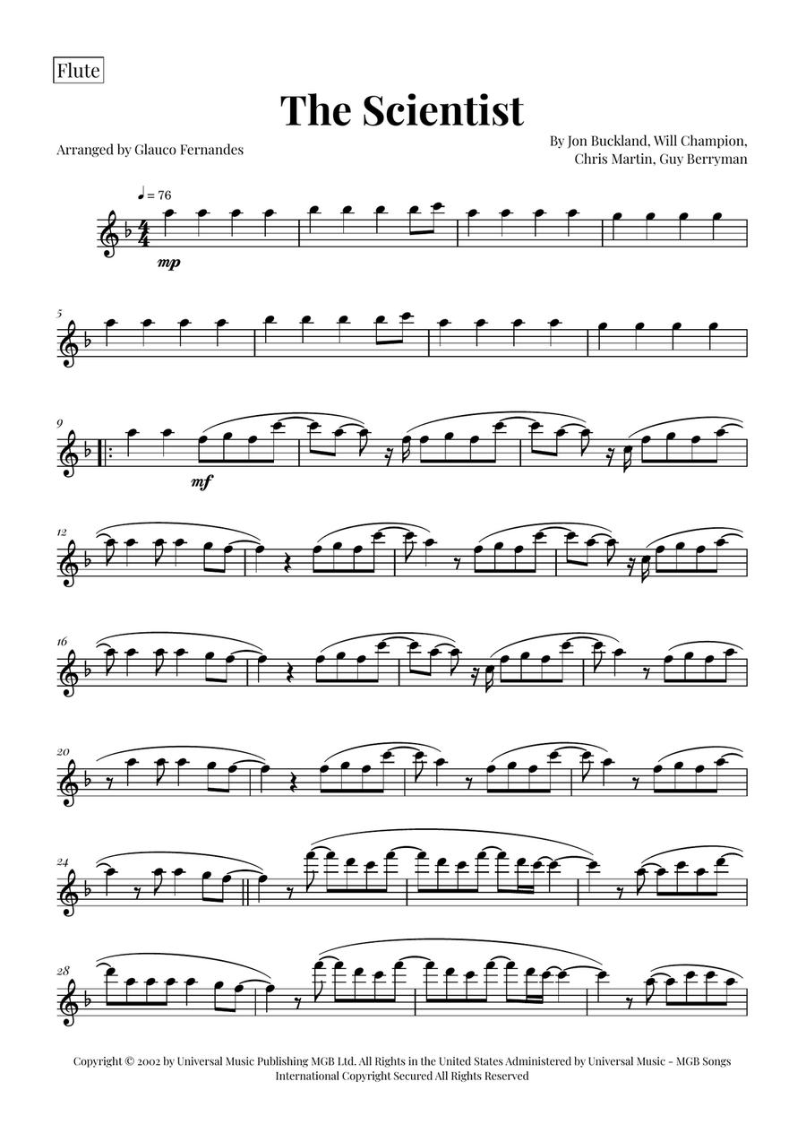 The Scientist Woodwind Quartet scores gallery preview page 4
