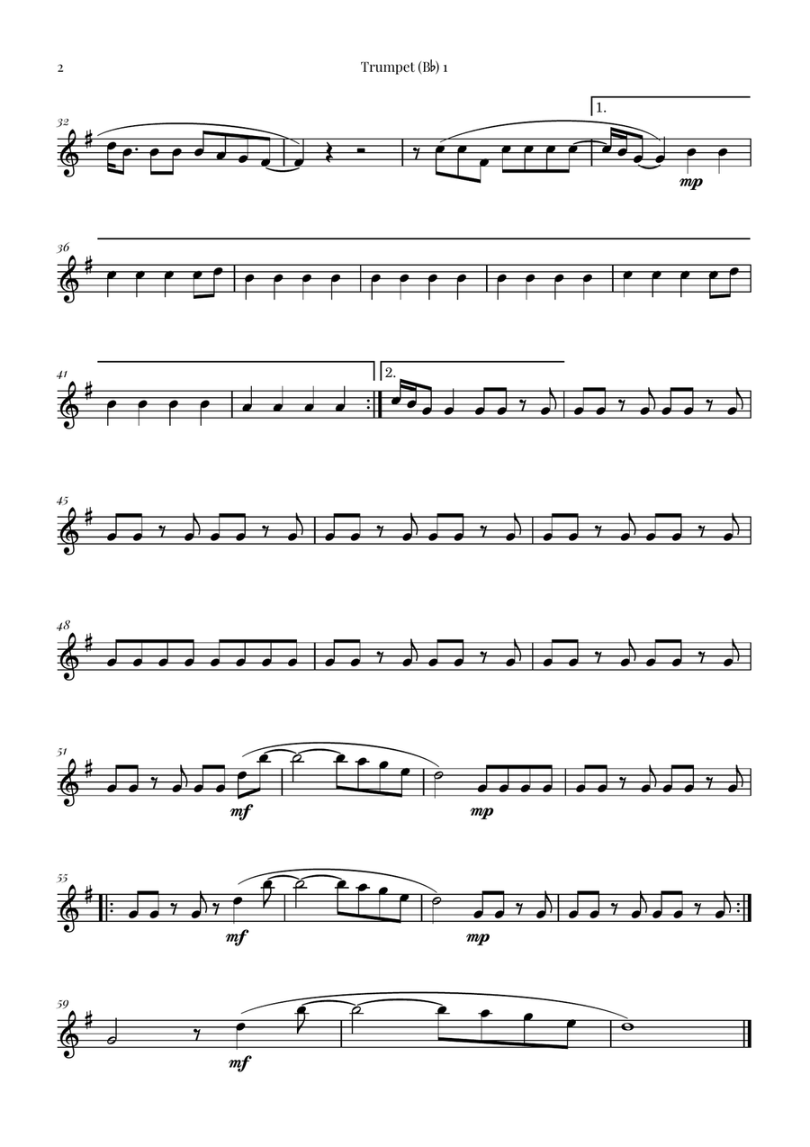 The Scientist Brass Quartet scores gallery preview page 6