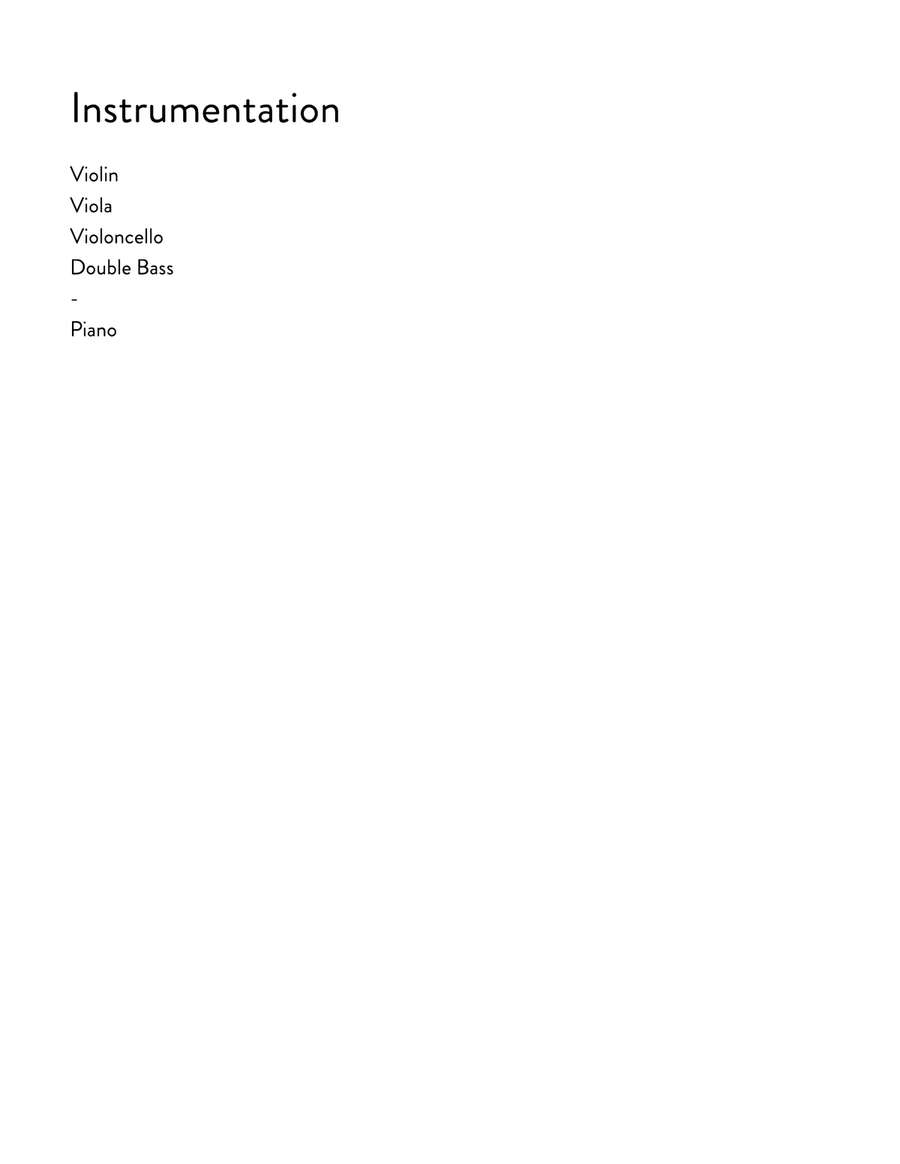 Scenic Route Piano Quintet scores gallery preview page 4