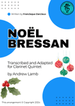 Francisque Darcieux | Noël Bressan | for Clarinet Quintet