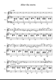 'After the storm'-Violin and piano