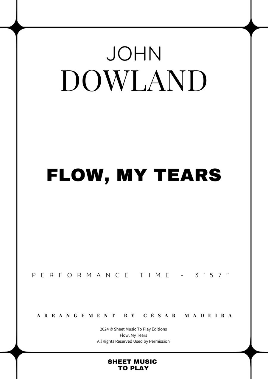Flow My Tears - Contrabass and Piano (Full Score and Parts) Double Bass scores gallery preview page 2