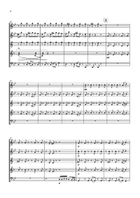 Bad Guy Woodwind Quintet scores gallery preview page 4