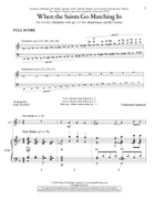 When the Saints Go Marching In Piano Solo scores gallery preview page 3