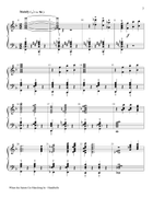 When the Saints Go Marching In 5-Octaves scores gallery preview page 3