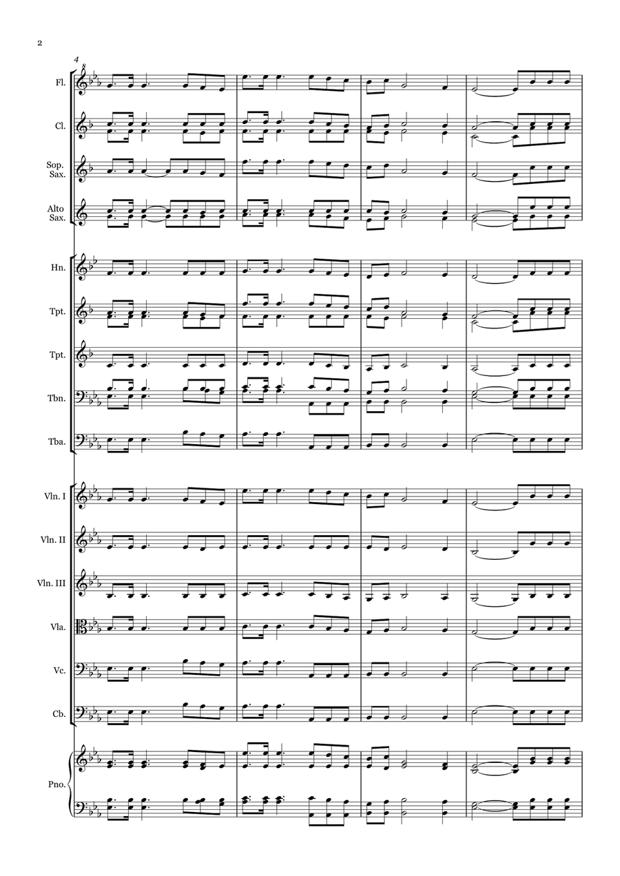 The King's Business - For Beginner Orchestra Chamber Music scores gallery preview page 2