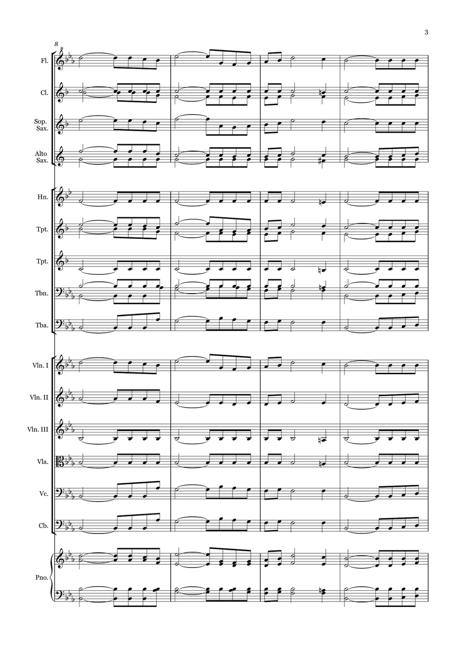 The King's Business - For Beginner Orchestra Chamber Music scores gallery preview page 3