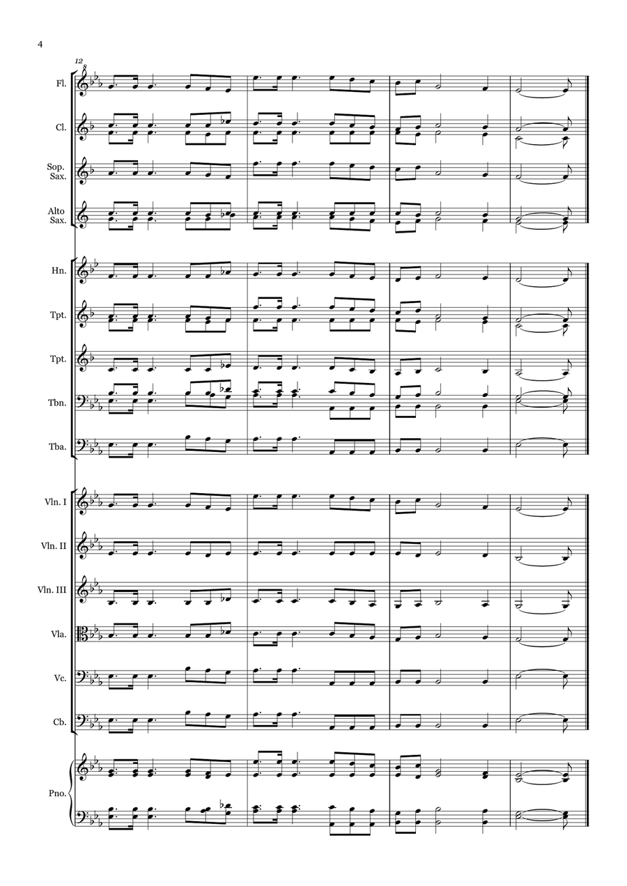 The King's Business - For Beginner Orchestra Chamber Music scores gallery preview page 4