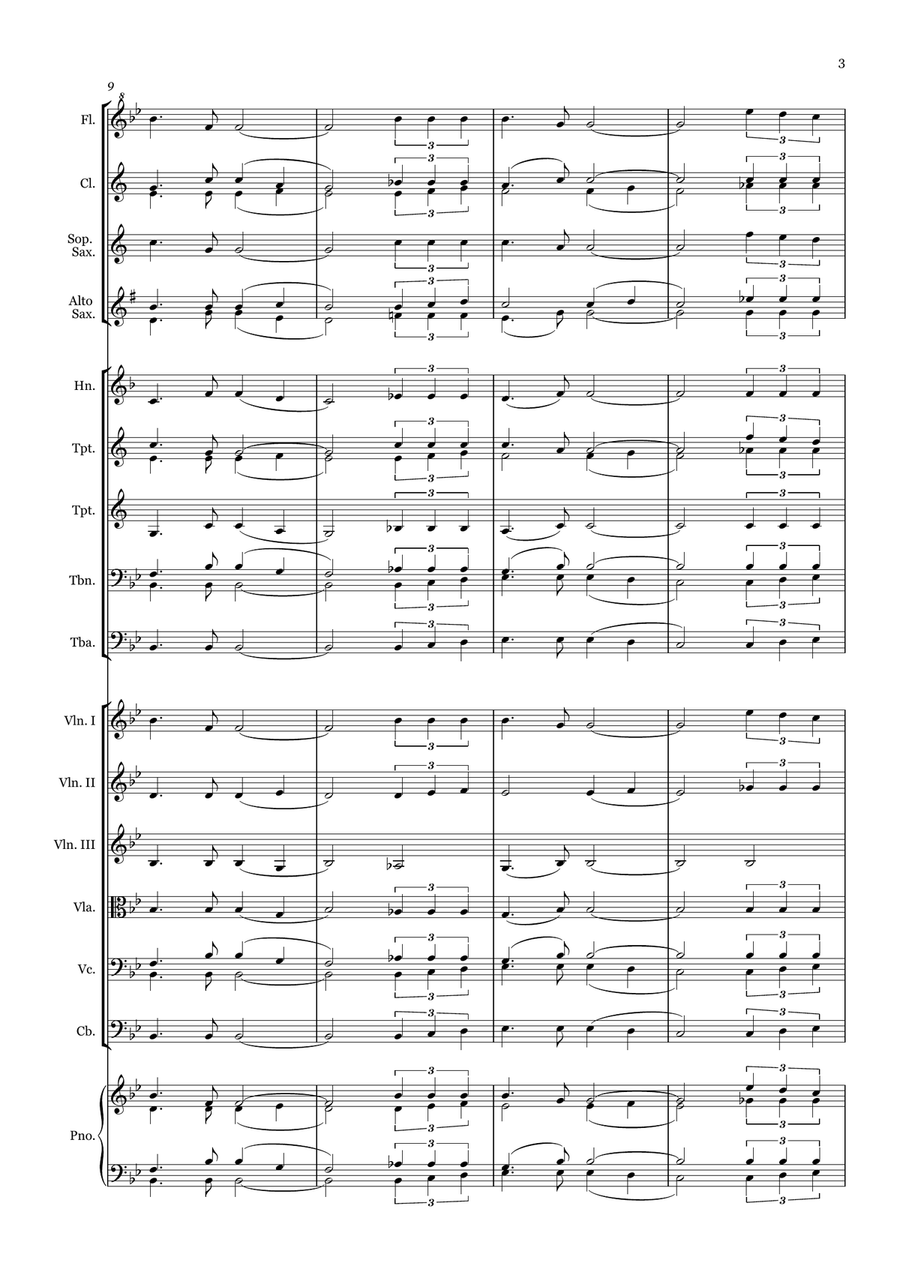 Majesty - for Beginner Orchestra Chamber Music scores gallery preview page 3