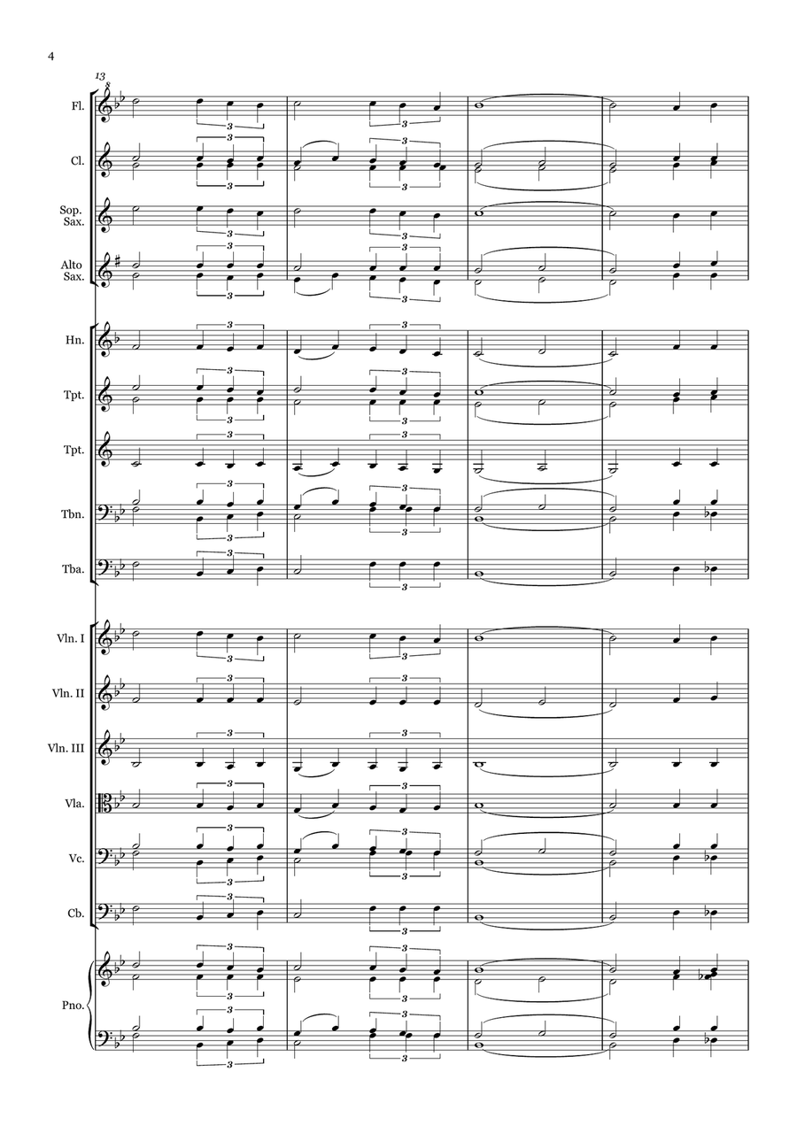 Majesty - for Beginner Orchestra Chamber Music scores gallery preview page 4