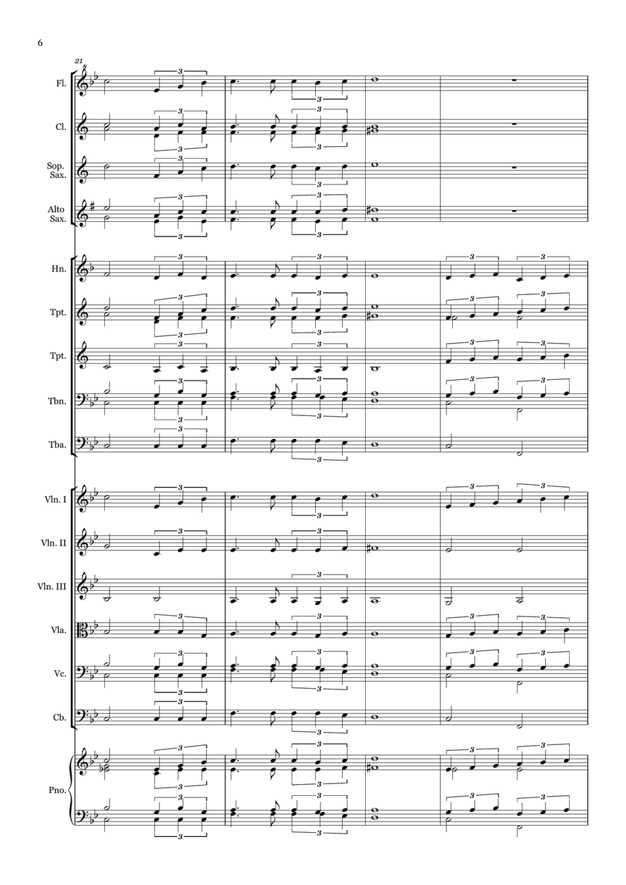 Majesty - for Beginner Orchestra Chamber Music scores gallery preview page 6