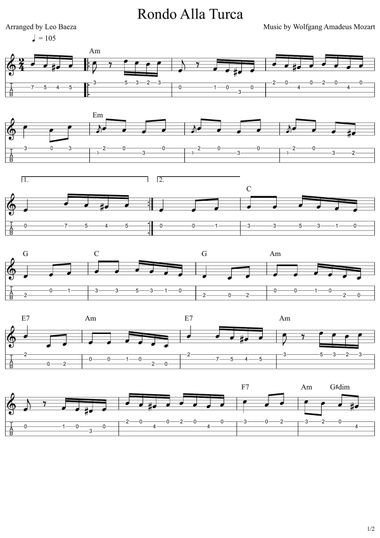 RONDO ALLA TURCA