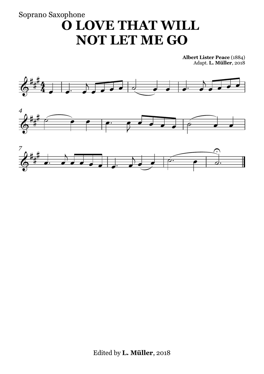 O Love That Will Not Let Me Go - for Beginner Orchestra. (with chords) Chamber Music scores gallery preview page 6