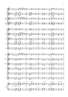 The Lord Bless You and Keep You - for Beginner Orchestra. (with Chords) Large Ensemble scores gallery preview page 3