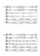 Flowers Clarinet Quartet scores gallery preview page 4