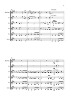 Flowers Clarinet Quartet scores gallery preview page 5