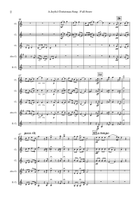 François-Auguste Gevaert | A Joyful Christmas Song | for Clarinet Ensemble (5-Part) Clarinet Quintet scores gallery preview page 6