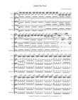 Zadok the Priest for String Quartet