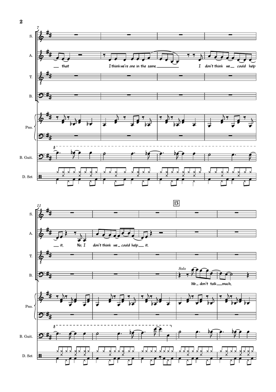 The Perfect Pair The Perfect Pair 4-Part scores gallery preview page 2