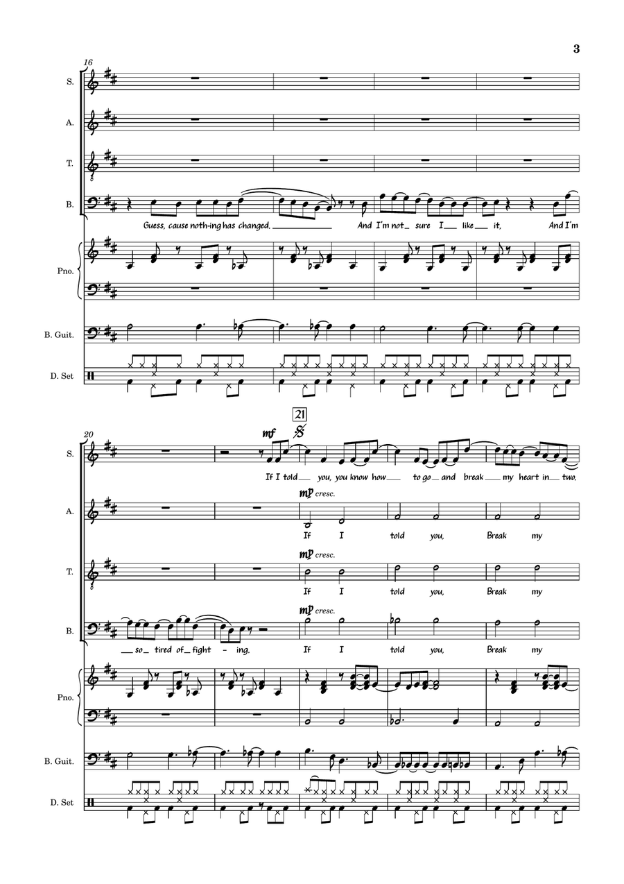 The Perfect Pair The Perfect Pair 4-Part scores gallery preview page 3