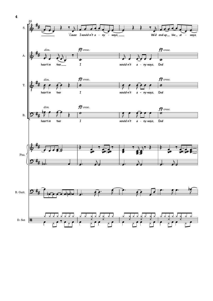 The Perfect Pair The Perfect Pair 4-Part scores gallery preview page 4