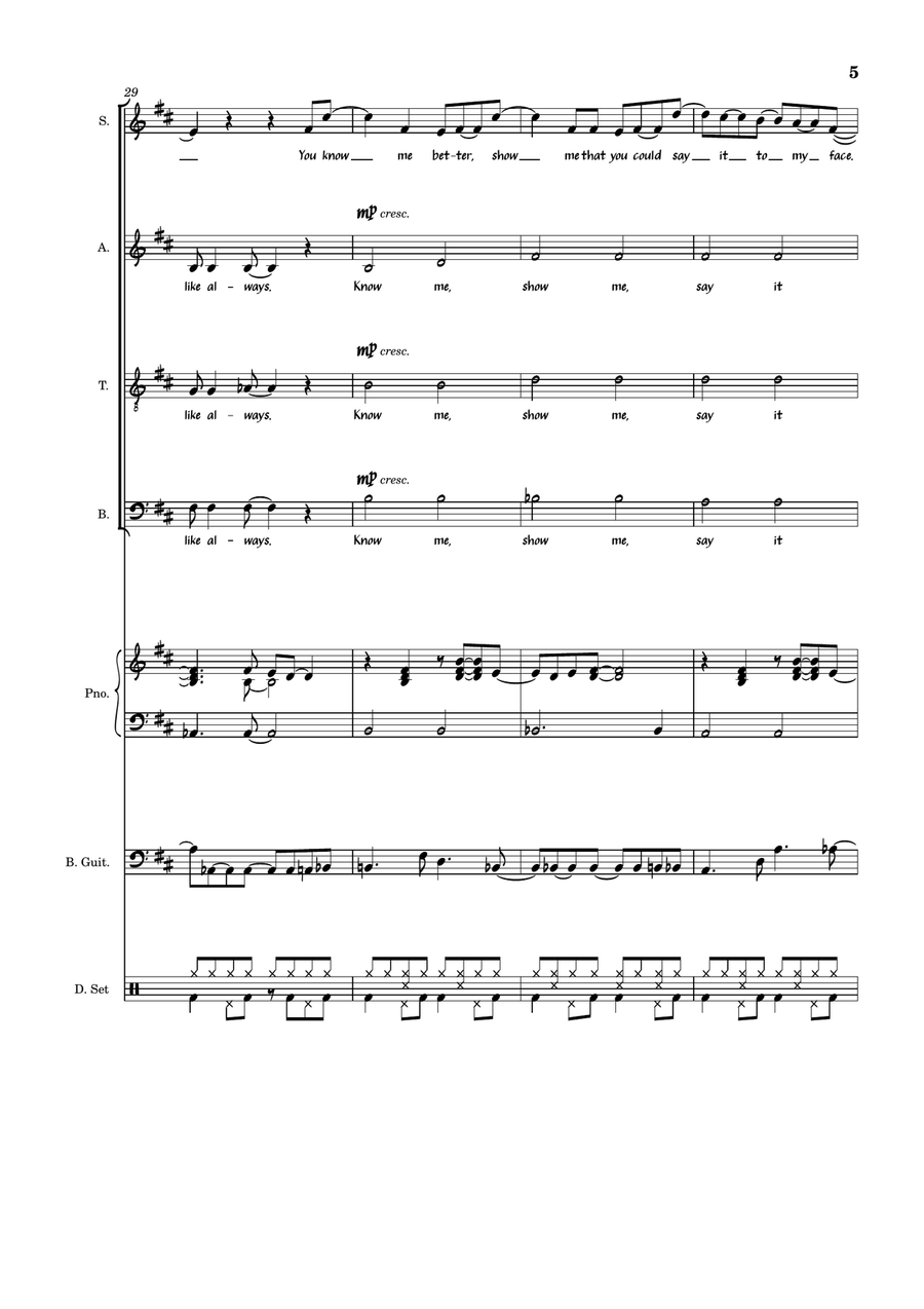 The Perfect Pair The Perfect Pair 4-Part scores gallery preview page 5