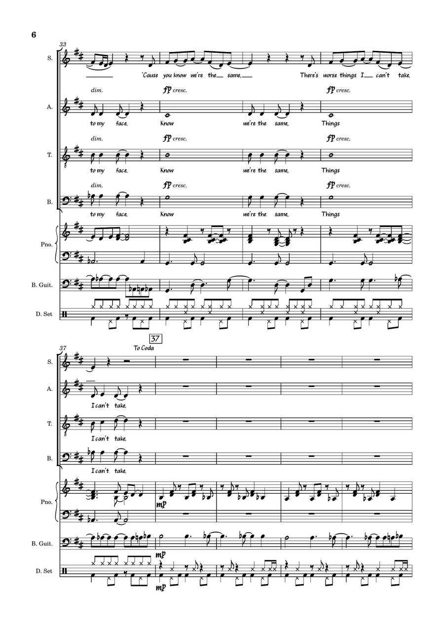 The Perfect Pair The Perfect Pair 4-Part scores gallery preview page 6