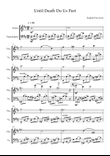 Duo for Violin & Piano, Until Death Do Us Part