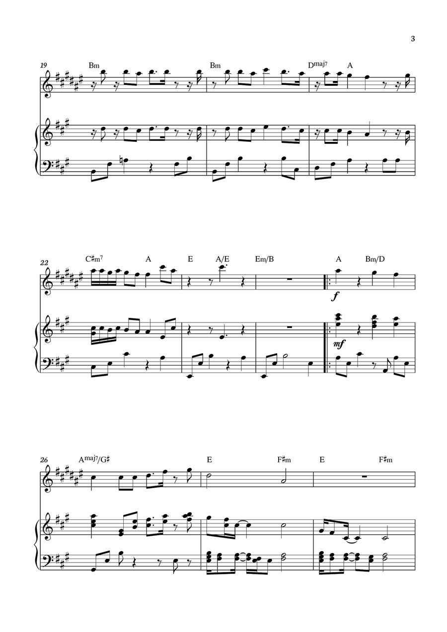 Please Please Please Please Please Please Baritone Saxophone scores gallery preview page 3